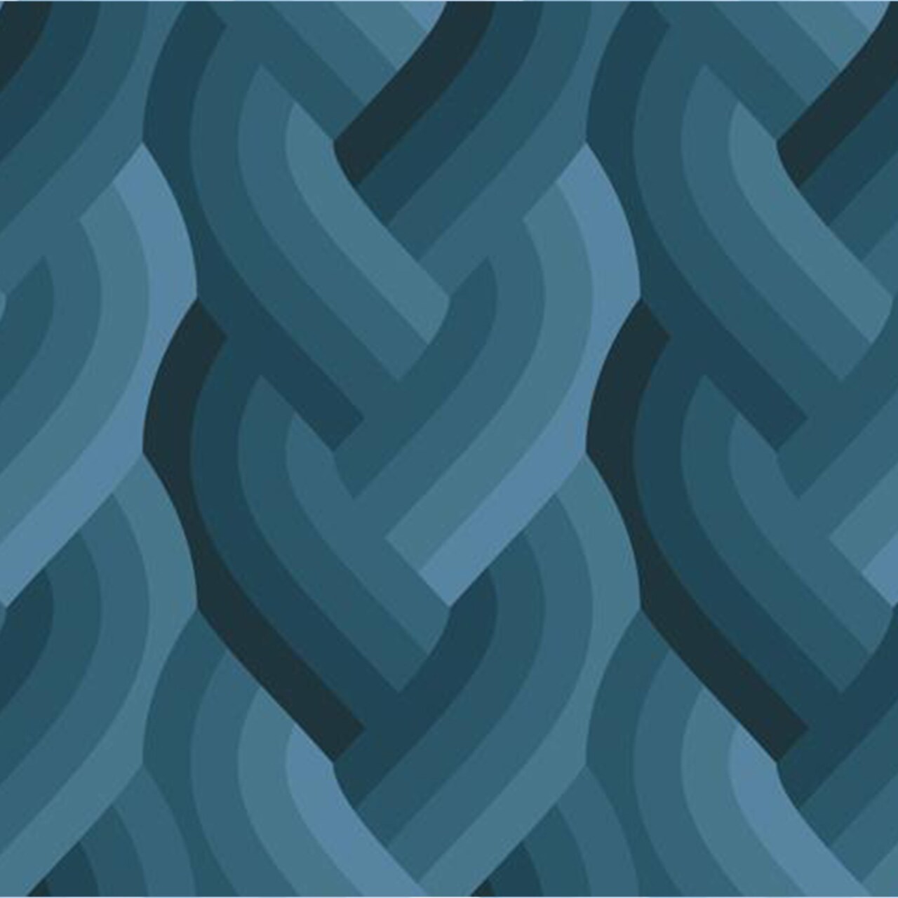 Braid Ombre in Navy (42380 18) | Echo | Emily Van Hoff | Moda